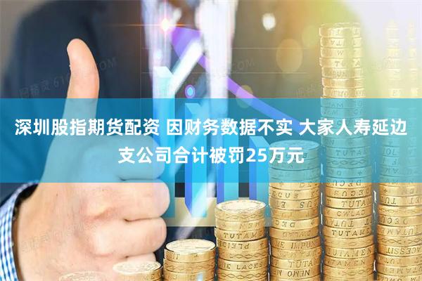 深圳股指期货配资 因财务数据不实 大家人寿延边支公司合计被罚25万元